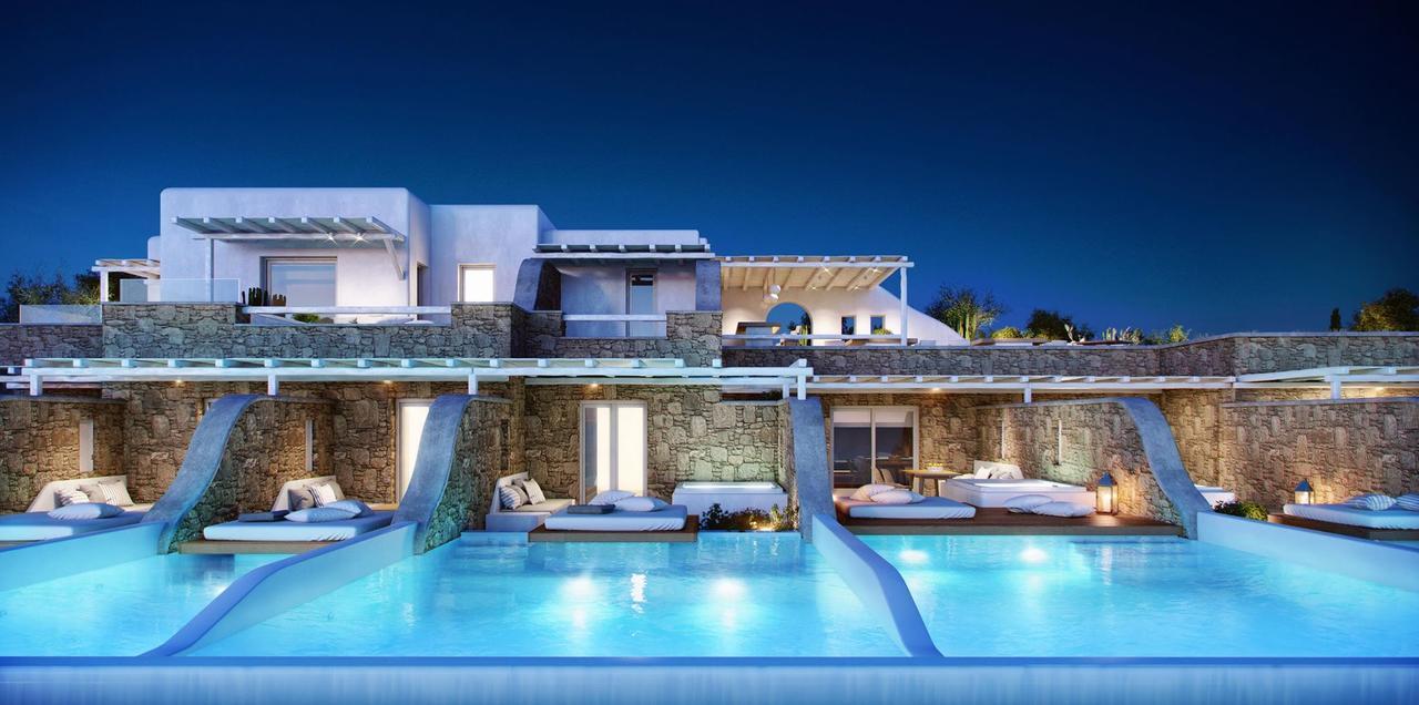 Adel Private Suites Mykonos Town Bagian luar foto